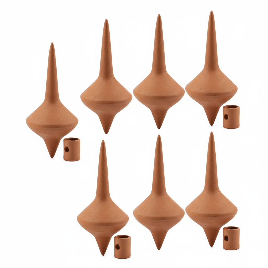 Terracotta self-watering plant spikes
