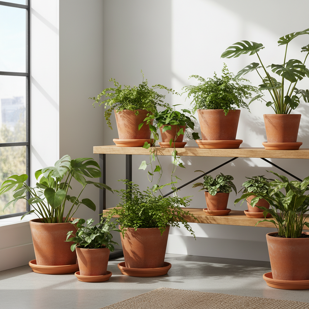 Terracotta Saucers Lifestyle